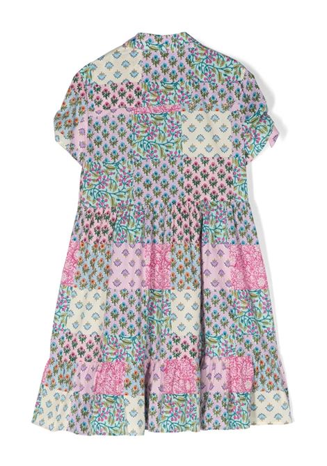 Abito con stampa SAINT BARTH | QUN0001 QUEENIE00772F COTTONRADICALPATCHMULTI